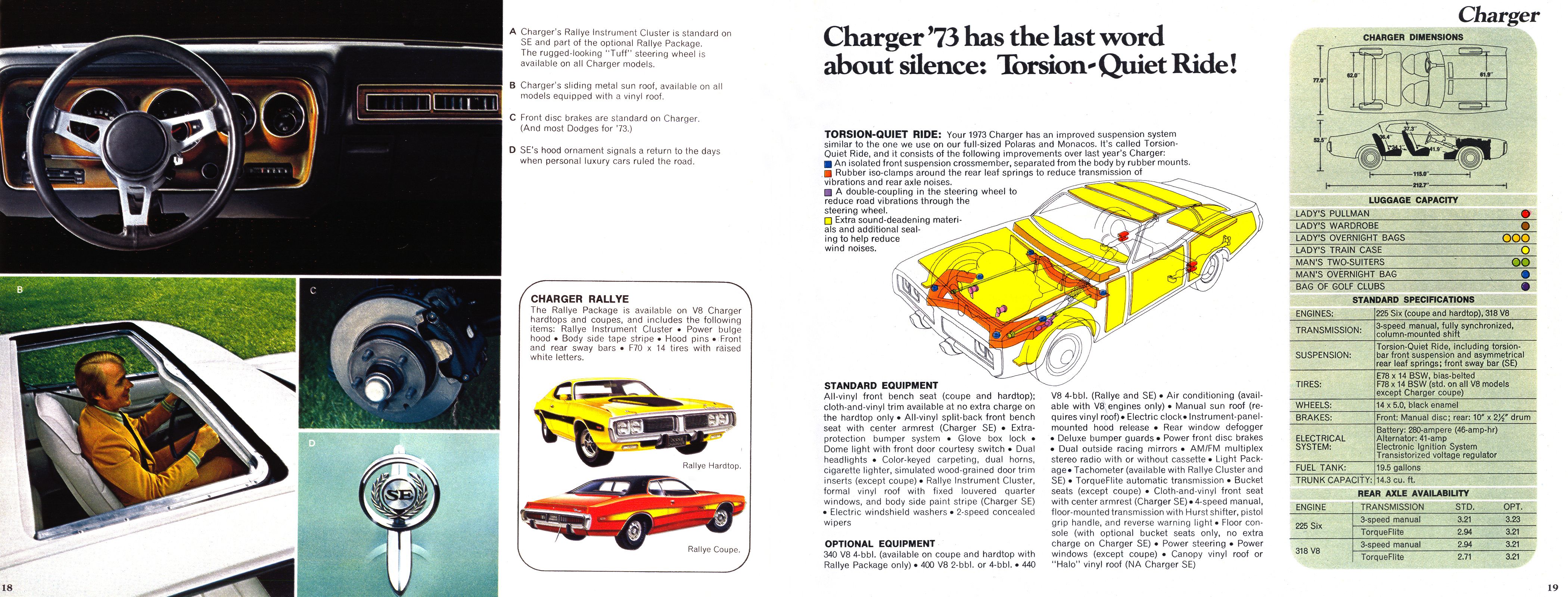 1973 Dodge Full-Line Brochure Page 20